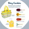 small foot Garden Bag with Tools Tiny Garden, Kid-Friendly Garden Tool Set, Wood & Metal, for Ages 3+ Years, 12664 view 3