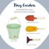 small foot Hand Shovel Set with Bucket "Tiny Garden", Garden and Sand Toy Made of Wood and Metal, for Children from 3 Years, 12665 view 3