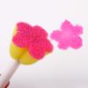 30 Piece Kids Painting Brush Set Fun Early Education Sponge Painting Brush Set for Toddlers Arts and Crafts Safe for Children Colorful Art Supplies (As Shown) view 3