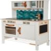small foot Children's White "Tasty" Wooden with Light and Sound Effects and 5 Kitchen Accessories, from 3 Years, 12673, Colourful view 3