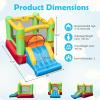 BOUNTECH Inflatable Bounce House, Bouncy House for Kids 3-10 Indoor Outdoor with Heavy Duty Jumping Area, Slide, Mini Bounce House with Slide for Toddler Boys Girls Birthday Backyard Party Gifts view 3
