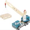 Small Foot 12639 Wooden Pallet Truck with 360 Rotating Crane and Accessories, from 2 Years, 12639 Coloured view 2
