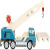 Small Foot 12639 Wooden Pallet Truck with 360 Rotating Crane and Accessories, from 2 Years, 12639 Coloured view 3