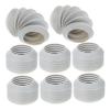 8pcs Bone Cracking Prop Close-up Acoustical Generator Bone Neck Cracking Prop Funny Neck Crackers Gimmick Wacky Whistle Fool's Day Supplies Tricky Props Plastic White view 1