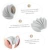 8pcs Bone Cracking Prop Close-up Acoustical Generator Bone Neck Cracking Prop Funny Neck Crackers Gimmick Wacky Whistle Fool's Day Supplies Tricky Props Plastic White view 2