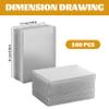 160PCS Card Sleeves 4x3'' Waterproof & Dustproof Card Savers with Rounded Edges Easy to Replace & Use Card Protector Sleeves for Trading Cards Storage Card Protector Sleeves Card Storage Trading Card view 4