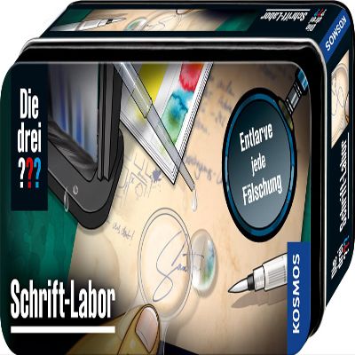 Kosmos Die drei Police Lab 632588, Exciting Detective Gadget, Detective Toy Set for Kids Age 8+, Birthday Gift, Souvenir, White