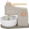 small foot Mixer Set Grey Tasty, Wood, 2-in-1 Machine w/Hand/Stand Mixer, Kitchen Play Set for Ages 3+ Years, 12679 view 1