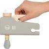 small foot Mixer Set Grey Tasty, Wood, 2-in-1 Machine w/Hand/Stand Mixer, Kitchen Play Set for Ages 3+ Years, 12679 view 2