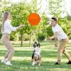 GCQJOQ 6 Pcs 6 Inch Inflatable Bouncy Balls, with 1 Hand Air Pump, Orange view 4