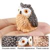 AENIMELY 12PCS Woodland Animals Figures Wildlife Jungle Toy Animal Figures Bear Birthday Cake Topper Party Favour Gift for Kids view 3