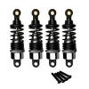4PCS Alloy RC 1/10 Shocks Absorbers Damper Kit Adjustable Spare Parts for Tamiya TT-02 TT02 RC Chassis Car Repair Replacement(Titanium) view 1