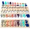 BEKILOLE Wooden Montessori Toys for Kids Number Puzzles Sorter Counting Shape Stacking Preschool Toys for Boy Girl Toddler Learning Math Blocks 3+ Year Old Girl Gifts view 1