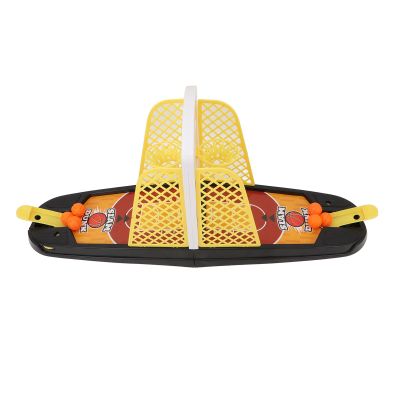Alomejor Table Basketball Game, Two Player Interactive Educational Toy for Hand Eye Coordination Skill Building