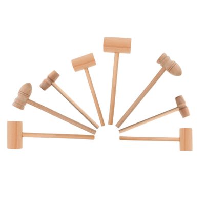 WHAMVOX Easter Mini Hammer Wooden Boys and Girls Hammer Toys Crab Hammer Small Hammer Kitchen Hammer Boys and Girls Hammer Toy