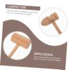 WHAMVOX Easter Mini Hammer Wooden Boys and Girls Hammer Toys Crab Hammer Small Hammer Kitchen Hammer Boys and Girls Hammer Toy view 4