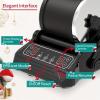 PODEC Professional Rock Tumbler Kit, Electric Rock Tumbler Machine with LCD Display and Leakproof Rubber Barrel, 9-Speed Motor and 9-Day Timer Adjustable, for Tumbling & Rock Polisher Grit view 3
