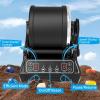 PODEC Professional Rock Tumbler Kit, Electric Rock Tumbler Machine with LCD Display and Leakproof Rubber Barrel, 9-Speed Motor and 9-Day Timer Adjustable, for Tumbling & Rock Polisher Grit view 4
