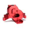 Aluminum Alloy Motor Plate Upper Spur Gear Cover for 1/10 RC Car Crawler TRX4 Chassis Bronco Defender Sport K5 TRX6 8290 Upgrade (Red Full Set) view 2