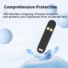 Case for Nex Playground Game System Remote,NOUKAJU Silicone Remote Protective Cover,Drop-Proof,Scratch-Proof,Shock-Proof,Dust-Proof,Protective Case for Playground Game System Remote Control(Black) view 3