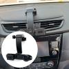 ZIRANU Vehicle Radio Microphone Holder with Suction Cup Base 2 in 1 Car Mount Car Dashboard Transceiver Mount for Transceivers view 2