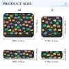 2 Pack Colorful Cartoon Halloween Elements Seat Belt Covers Fashion Car Seat Belt Cushion Car Seat Shoulder Protector Protect Your Neck and Shoulder view 3