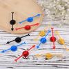 12pcs Arrow Game Spinners, 4 Colors Plastic Spinner Game Pointer Accessories Magnetic Spinners for Classroom Board Game Spinners for Activities DIY Projects (Green, Yellow, Red, White) view 4