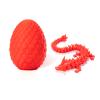 3D Printed Dragon Eggs with Dragon Inside, Home Office Decor Executive Desk Toys, Adults Fidget Toys for Autism/ADHD view 1