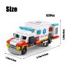 Vilbocr Ambulance Building Blocks Toy (122 Pieces)  7 in 1 Emergency Vehicle Set, STEM Learning Creative Play, DIY Construction Toy for Kids Ages 6-12, Gift for Boys & Girls view 3