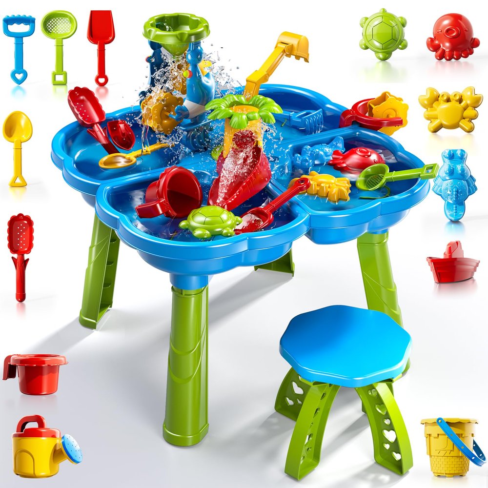 Beby Buty Kids Sand and Water Table for Kids Ages 4-8 (9339)