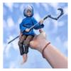 12" Male/Boy Jack Frost Doll with a Complete Costume Set: Hoodie, Pants, Wig & Cane view 2