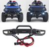 MORLORDY RC Front Bumper with Lights and Rear Bumper Set Body Protection for 1/24 RC Crawler Car SCX24 Upgrades Bronco AXI00006 Accessories view 2