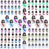 200 Pcs Little Jesus Figures Easter Mini Rubber Jesus Toys to Hide and Seek, Little Pocket Miniatures Religious Party Favors Baptism Gifts Sunday School Easter Egg Stuffers (10 Color*200) view 1