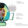 2026 Upgread Mambobaby Float, Baby Floats with Canopy for Infants 3-24 Months, Non-Inflatable Pool Floats with Adjustable Safety Strap & Upgrade Tail, Waist Swimming Ring for Toddler, Avocado Green view 2