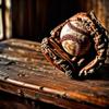 Baseball Glove Adult Child 300 Piece Wooden Puzzle Challenge Educational Fun Family Games Toy Birthday Gift view 1