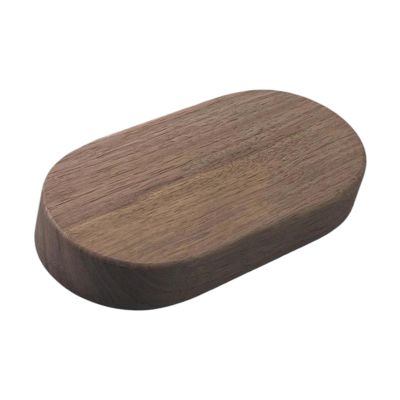 FQRDKT Wooden Base DIY Material Action Figure Display Base Artwork Display Stand Multifunctional for Collections Figures DIY Crafts, Dark Brown L