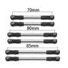 RC Car Parts for Traxxas for Slash 2WD 1/10 RC Car 1 Set Stainless Steel Turnbuckles Pull Rod Link Rod Steering Rod Set Upgrade Parts Accessories view 4