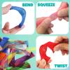 100 Pack Marble Mesh Fidget Toys,Sensory Stress Relieve Toy,Marble and Mesh Fidgets for Adults and Children with ADHD Autism Depressions Anxiety Disorders view 3