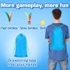 Beeplove 2 Sets Beach Games Toy Paddle Ball Set - Funny Paddleball Rackets Game, Outdoor Sports Toys for Kids Adults Family Games Yard Lawn Party Supplies, Beach Must Haves 2026, Blue Orange, Large view 4