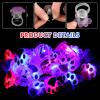 TUWUNA Paw Print LED Light Up Rings 24 Pcs Paw Party Favors Glowing Finger Rings Toys for Pet Puppy Dog Birthday Party Supplies,Classroom Prizes Pinata Goodie Bag Stuffers Gifts view 2