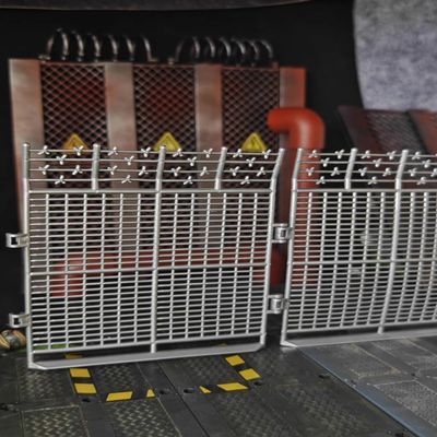 1/18 Scale Prison Security Link Fence Wall for 3.75'' Action Figure Custom 5.11''*5.11'' (2pcs)