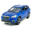1:30 Scale 2021 Forester e-Boxer SUV Model Toy Car Metal Diecast Toy Vehicle, Doors Open, Light Sound, Pull Back, Toys for Boys Kids Gifts, Men Collection, Home Office Dcor, Blue view 1