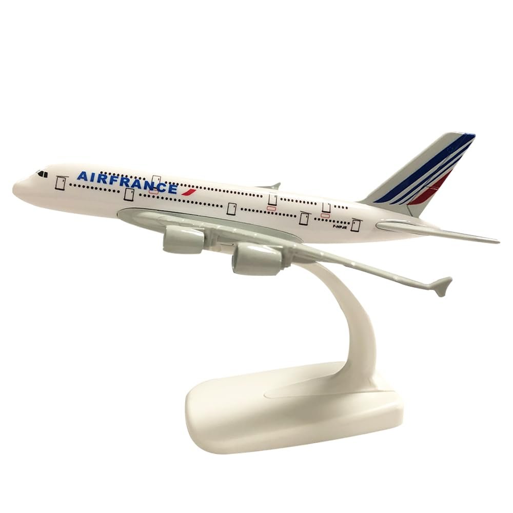A380 Air France Diecast Metal Airplane Model, A380 Airbus Collector's Edition Aircraft Model (A380 Air France)