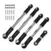 for Arrma for Infraction for Limitless for Felony 1/7 for Typhon 1/8 5pcs Steel Turnbuckles Camber Links Toe Links Set Linkage Upgrade Parts RC Car Repair Kit view 3
