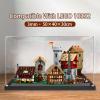 Acrylic Display Case for Le-go 10332 Medieval Town Square Model - Sturdy Protection for Your Collectible (Model Not Included), B-3mm view 2