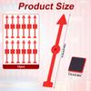 12pcs Arrow Game Spinners, Red Plastic Spinner Game Pointer Accessories for Classroom Board Game Spinners for Activities DIY Projects (Magnetic) view 2