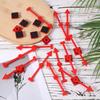12pcs Arrow Game Spinners, Red Plastic Spinner Game Pointer Accessories for Classroom Board Game Spinners for Activities DIY Projects (Magnetic) view 4