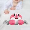 DYNWAVE Electric Animal Musical Toy Learning Walking Walking Animal Baby Toy Musical Crawling Toy for Fine Motor Birthday Flexibility, Pink view 3