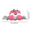 DYNWAVE Electric Animal Musical Toy Learning Walking Walking Animal Baby Toy Musical Crawling Toy for Fine Motor Birthday Flexibility, Pink view 4