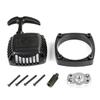 FLMLF 23CC-36cc Engine Flywheel No Processing Plastic Easy Pull Starter with CNC Turbine for 1/5 Rc Car HPI KM Baja Losi FG Parts (Silver) view 2
